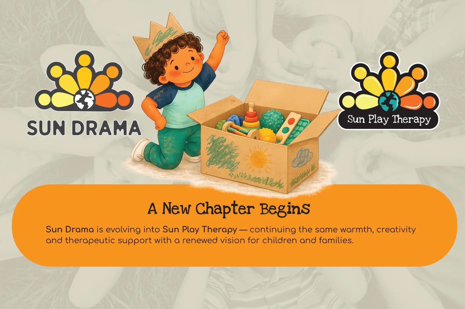 Sun Play Therapy Transition Banner